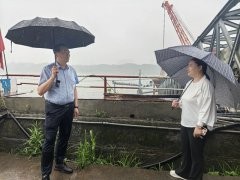 实地走访辖区沉点物流、外贸企业及货